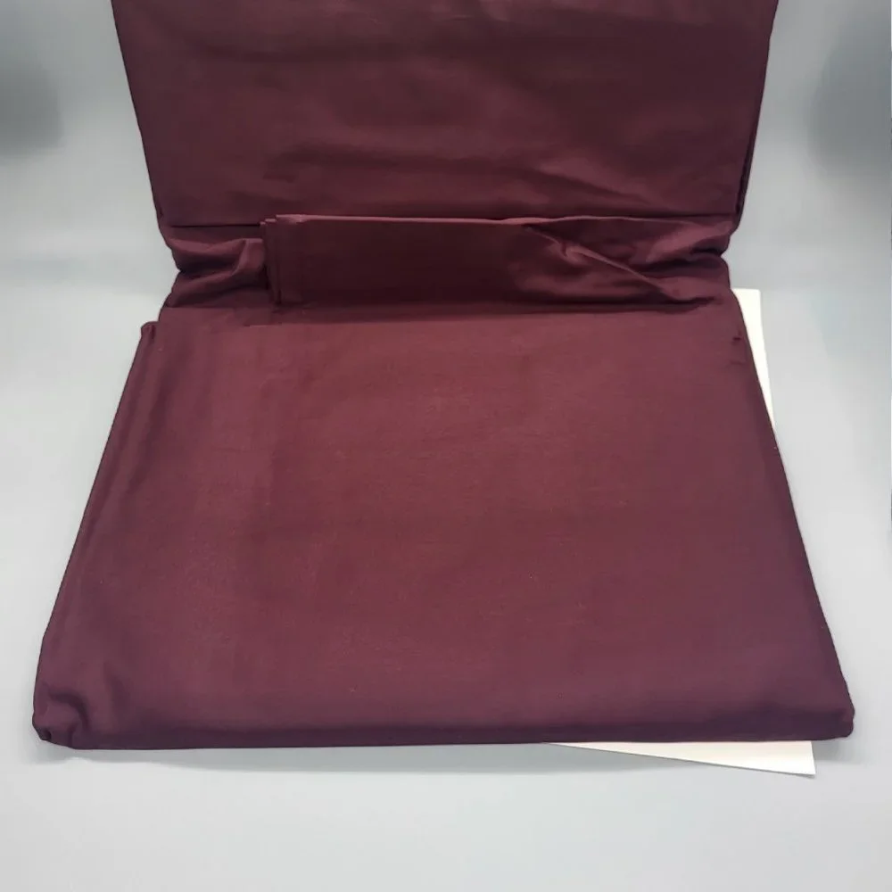 Lauren Ralph Lauren Addison Twin Flat Sheet in Cabernet